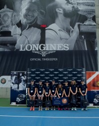 Zawodniczki startujące w turnieju Longines Future Tennis Aces 2014