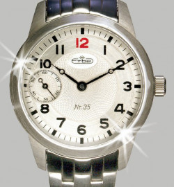 Zegarek firmy Erbe, model Frosted Silver