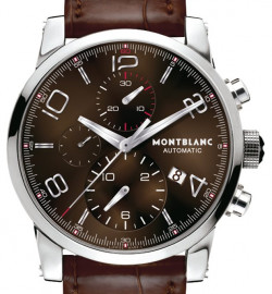 Zegarek firmy Montblanc, model TimeWalker Chronograph Automatic Club Brown