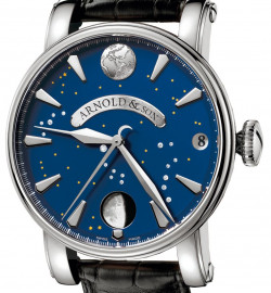 Zegarek firmy Arnold & Son, model True Moon Steel