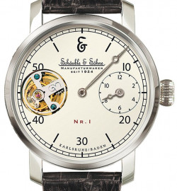 Zegarek firmy Schäuble & Söhne, model Carl Regulator Tourbillon