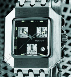 Zegarek firmy Pequignet, model Moorea Rectangle Chronograph