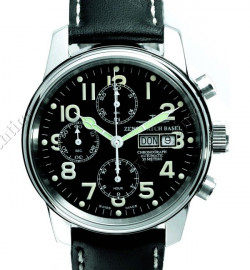 Zegarek firmy Zeno-Watch Basel, model Pilot Classic Chrono 7750
