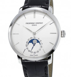 Zegarek firmy Frederique Constant, model Slimline Moonphase Manufacture