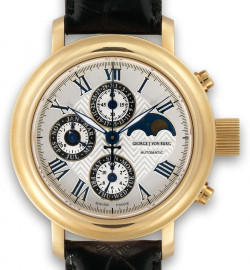 Zegarek firmy George J. von Burg, model Perpetual Calendar Chronograph