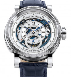 Zegarek firmy Grieb & Benzinger, model Blue Whirlwind