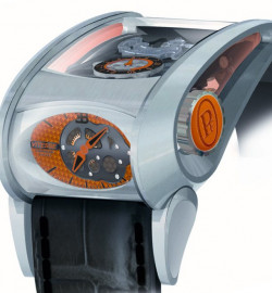 Zegarek firmy Parmigiani Fleurier, model Bugatti Vitesse Titanium Orange