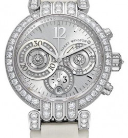 Zegarek firmy Harry Winston, model Premier Large Chronograph Lady