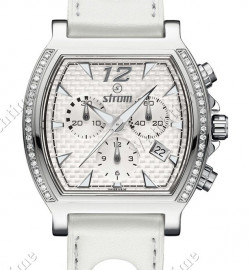 Zegarek firmy Strom, model Cruizer Basic Colors Diamonds white/white