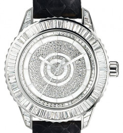 Zegarek firmy Dior, model Christal Baguette Diamond