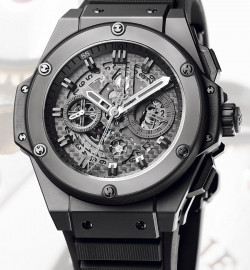 Zegarek firmy Hublot, model King Power Unico All Black