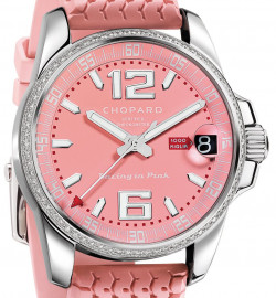 Zegarek firmy Chopard, model Mille Miglia Racing in Pink