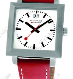 Zegarek firmy Mondaine Watch, model Sport Square Big Date