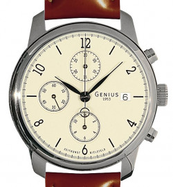 Zegarek firmy Genius 1953, model Bauhaus