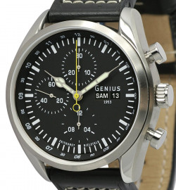 Zegarek firmy Genius 1953, model Flieger 44 mm Day/Date