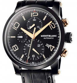 Zegarek firmy Montblanc, model TimeWalker Dual Carbon Chronograph