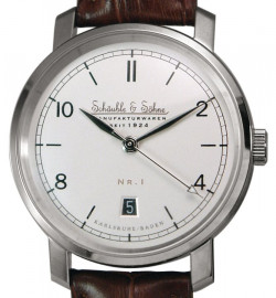 Zegarek firmy Schäuble & Söhne, model Ludwig Silber Edition