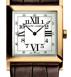 Zegarek firmy Ralph Lauren, model Slim Classique Square