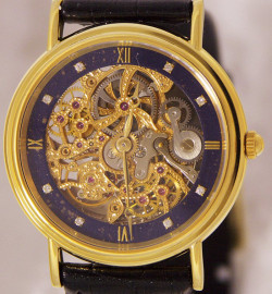 Zegarek firmy Kurt Schaffo, model Skelett Blu