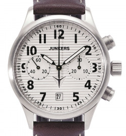 Zegarek firmy Junkers, model Chronograph Mechanik Wellblech JU 52
