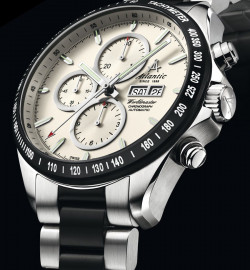 Zegarek firmy Atlantic, model Worldmaster Chronograph Valjoux