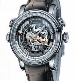 Zegarek firmy Arnold & Son, model Hornet World Timer Skeleton