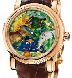 Zegarek firmy Ulysse Nardin, model Safari Jaquemarts Minute Repeater