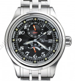 Zegarek firmy Ball Watch USA, model Trainmaster Voyager GMT