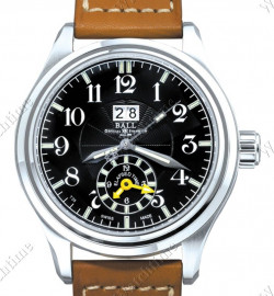 Zegarek firmy Ball Watch USA, model Trainmaster Voyager Dual Time