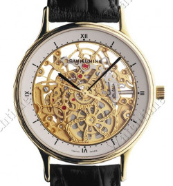 Zegarek firmy Daniel Mink, model Skeleton Gold