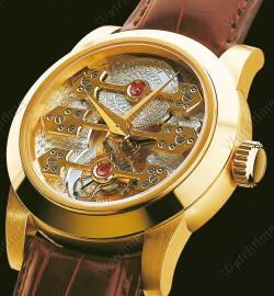 Zegarek firmy Girard-Perregaux, model Three Gold Bridges Automatic