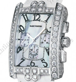 Zegarek firmy Harry Winston, model Avenue C Chrono Baguette