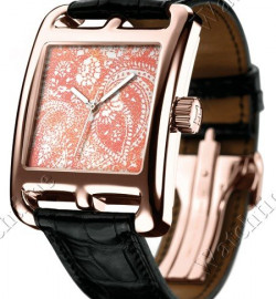 Zegarek firmy Hermès, model Cape Cod Email Gand Feu
