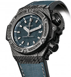 Zegarek firmy Hublot, model Oceanographic 4000 Jeans