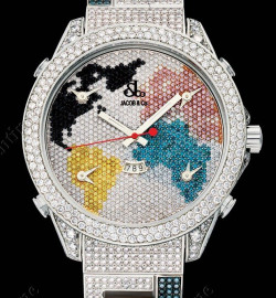 Zegarek firmy Jacob & Co, model Five Time Zone