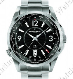 Zegarek firmy Jacques Lemans, model Tempora GMT