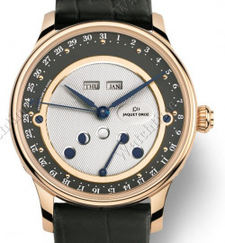 Zegarek firmy Jaquet Droz, model Les Lunes Rehaut, Ardoise