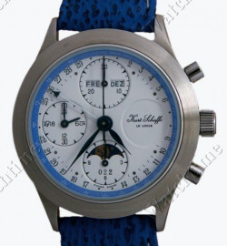 Zegarek firmy Kurt Schaffo, model Stahlchrono Blau