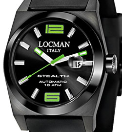 Zegarek firmy Locman, model Stealth Total Black
