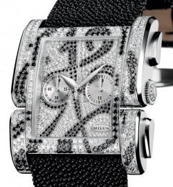 Zegarek firmy Milus, model Apiana Chronograph Haute Joaillerie