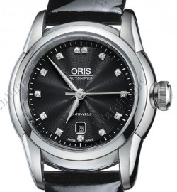 Zegarek firmy Oris, model Artelier Lady Date Dial with Diamonds