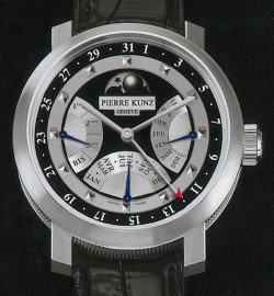 Zegarek firmy Pierre Kunz, model Instant Retrograde Ewiger Kalender