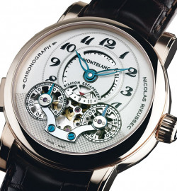 Zegarek firmy Montblanc, model Nicolas Rieussec  Chronograph Silicon Escapement