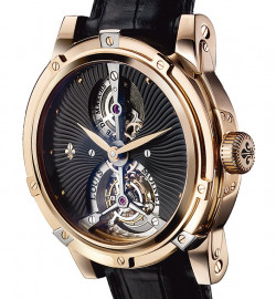 Zegarek firmy Louis Moinet, model Tourbillon Vertalis