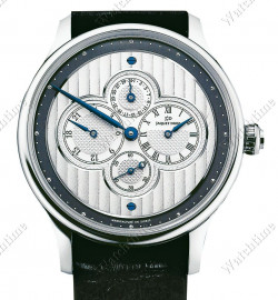 Zegarek firmy Jaquet Droz, model Les Longitudes Rehaut. Ardoise