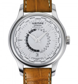 Zegarek firmy Wempe, model Zeitmeister Weltzeituhr