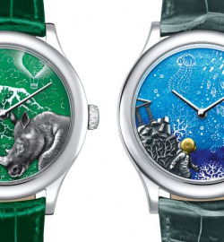 Zegarek firmy Van Cleef & Arpels, model The four watches in the Jules Verne set