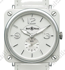 Zegarek firmy Bell & Ross, model BR-S Ceramic White Ceramic