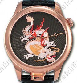 Zegarek firmy Nivrel, model Black Dragon