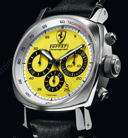 Zegarek firmy Ferrari - Engineered by Officine Panerai, model Ferrari Chronograph 45 gelb